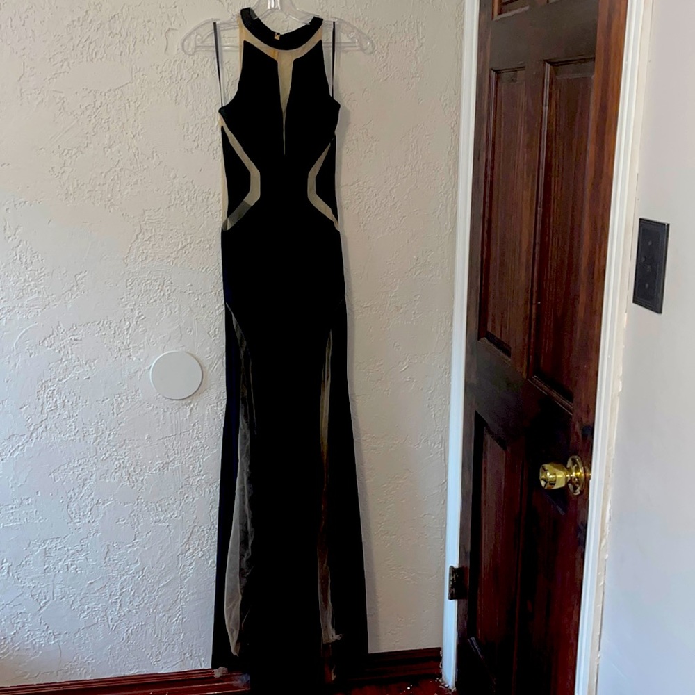 Black transparent Dress